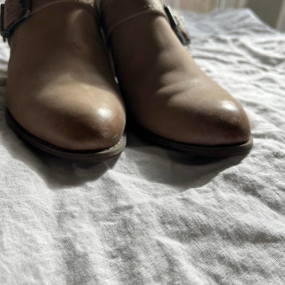 Women’s Bionic Cheyenne Clog Leather Mule Taupe Boot Shoes Size 9 Ret $149 - Picture 9 of 9